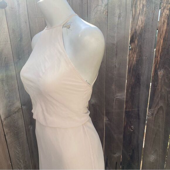 Monique Lhuillier Sleeveless Chiffon Valerie Maxi Dress size 0 - Picture 8 of 14